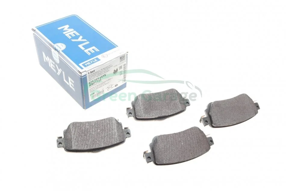 Brake pad set MEYLE 0252596515 (фото 1)