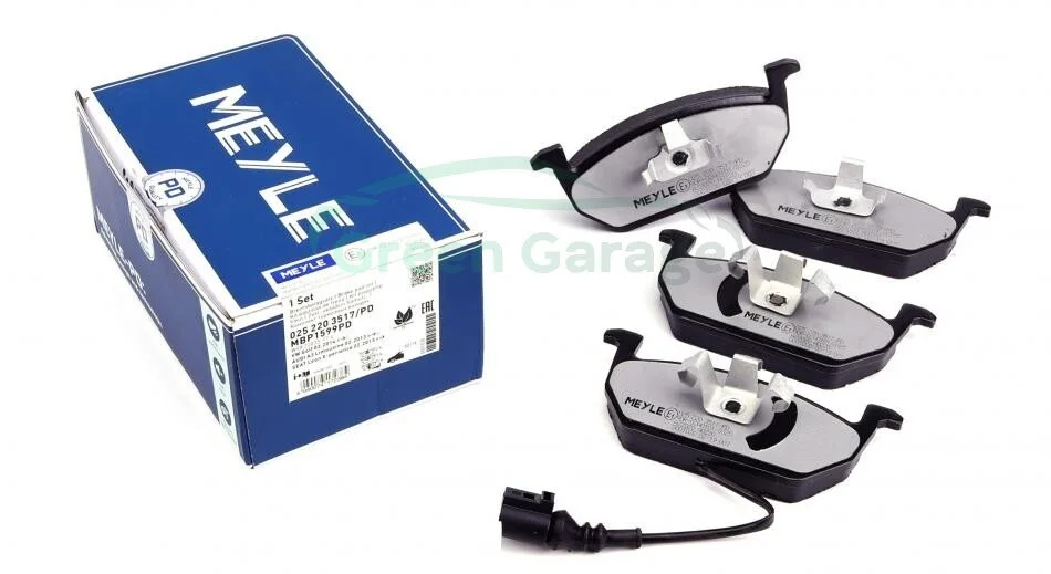 Brake pad set MEYLE 0252203517PD (фото 1)