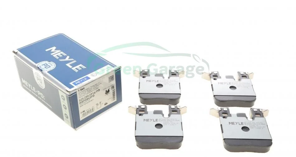 Brake pad set MEYLE 0252502916PD (фото 1)