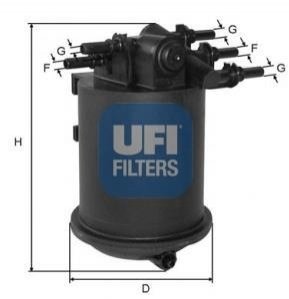 Фільтр палива UFI 2408600