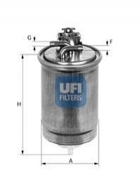 Фільтр палива UFI 2444000