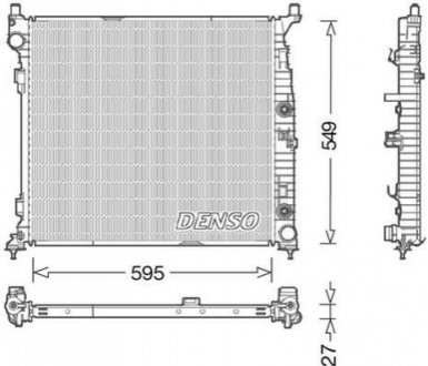 Теплообмінник DENSO DRM17055