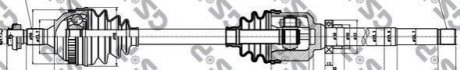Привідний вал GSP 210193