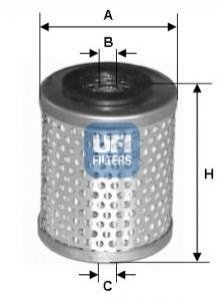 Фільтр палива UFI 2666300