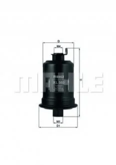 Фільтр палива MAHLE / KNECHT KL560