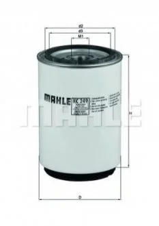 Фільтр палива MAHLE / KNECHT KC249D