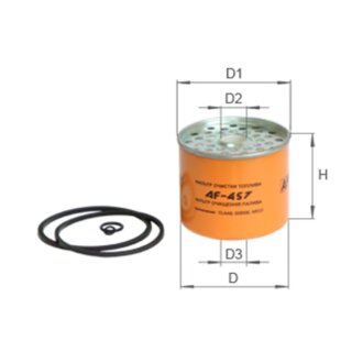 Фільтр палива ALPHA FILTER AF457