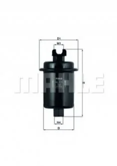 Фільтр палива MAHLE / KNECHT KL111