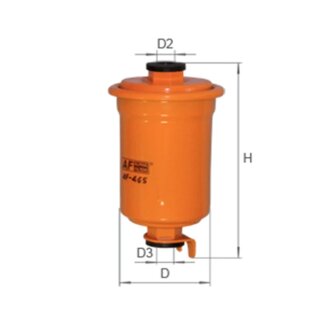 Фільтр палива ALPHA FILTER AF465