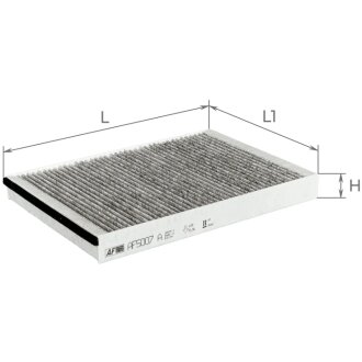 Фільтр салону ALPHA FILTER AF5007A