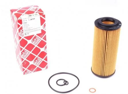Фильтр масляный двигателя BMW 2.5-3.0 D 02-12 (пр-во FEBI) FEBI BILSTEIN 26704