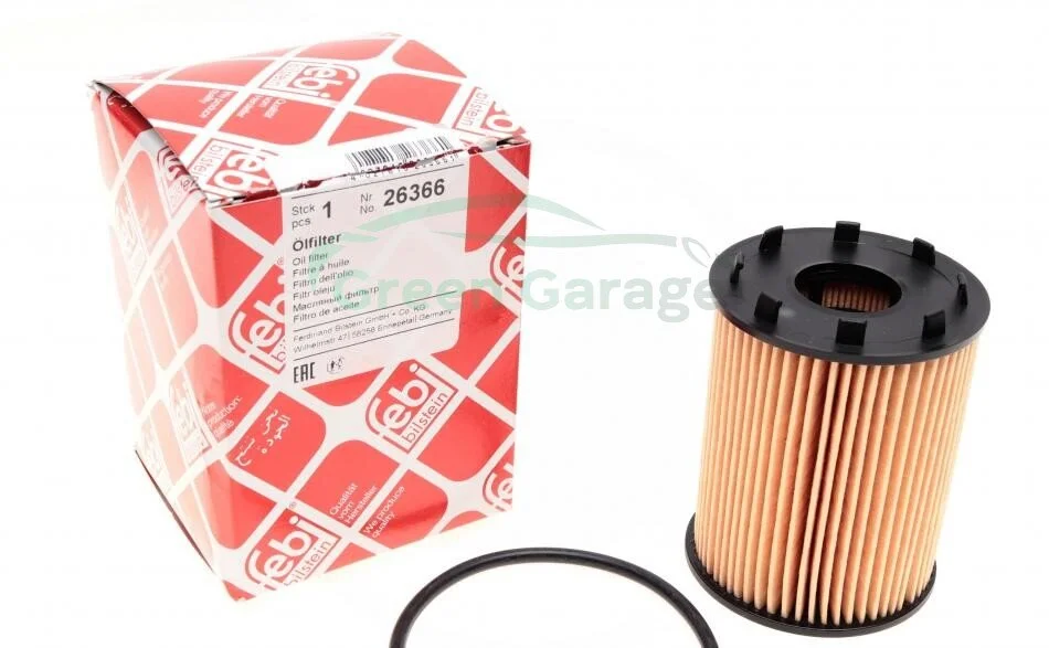 Фильтр масляный двигателя FIAT DOBLO, OPEL ASTRA (пр-во FEBI) FEBI BILSTEIN 26366 (фото 1)