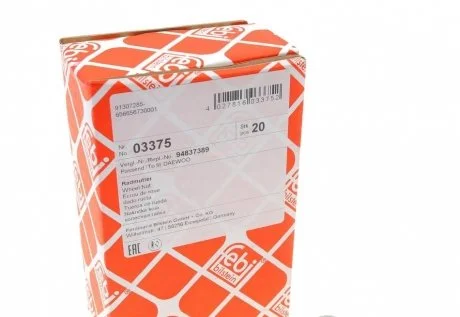 Гайка кріплення колеса Chevrolet Aveo, Lacetti FEBI BILSTEIN 03375