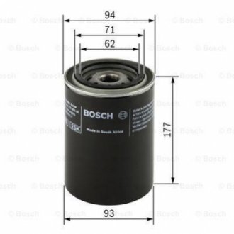 Фільтр масла BOSCH 0451203002