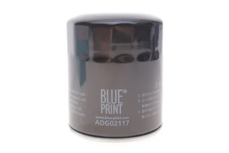 Фильтр масляный (пр-во Blue Print) BLUE PRINT ADG02117