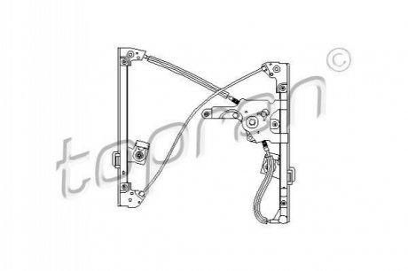Склопідіймач TOPRAN / HANS PRIES 111257