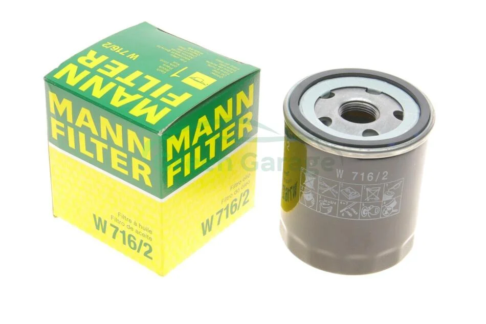 Фільтр масла MANN W7162 (фото 1)