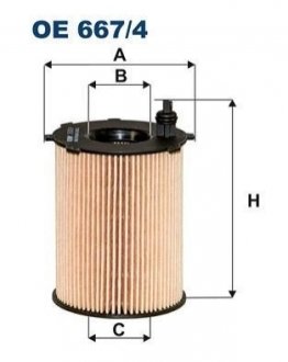 Фільтр масла FILTRON OE6674