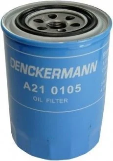 Фильтр масляный FORD MAVERICK 2.7 TD 97-, NISSAN TERRANO 2.7 TD 97- (пр-во) DENCKERMANN A210105