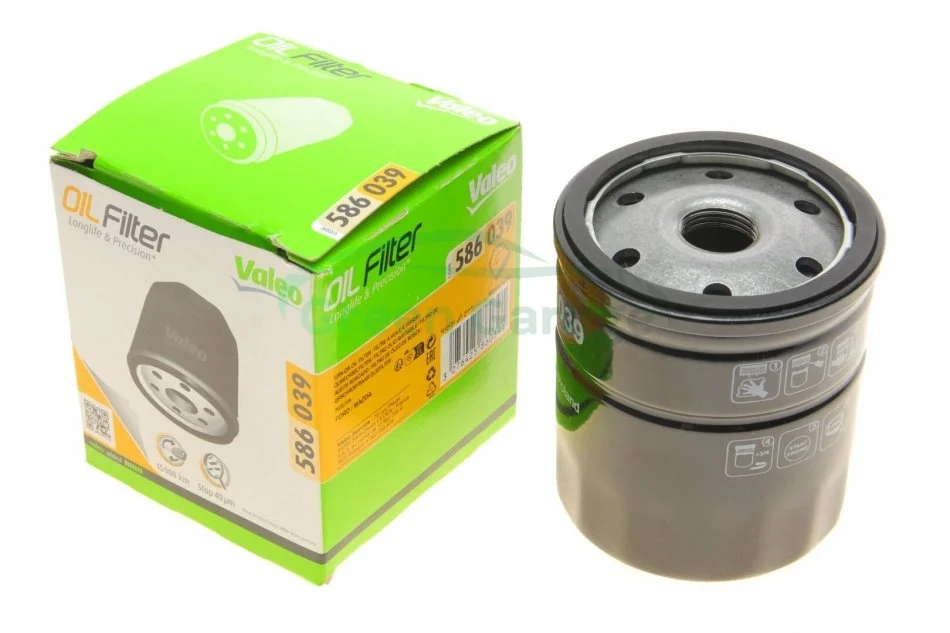 Фільтр масла VALEO 586039 (фото 1)