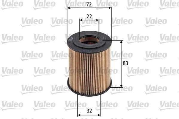 Фільтр масла VALEO 586542 (фото 1)