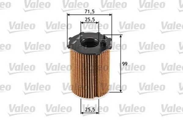 Фільтр масла VALEO 586500 (фото 1)