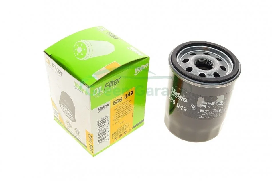 Фільтр масла VALEO 586049 (фото 1)