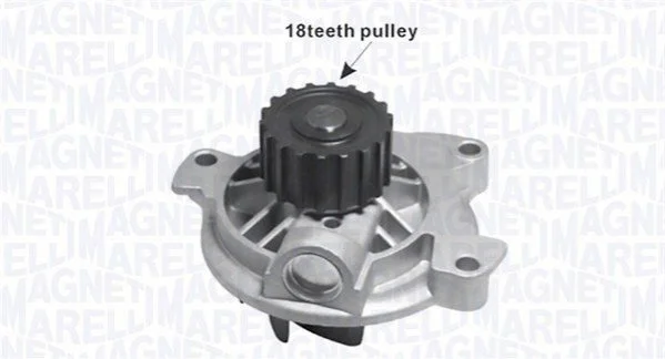 Водяний насос (Вир-во Magneti Marelli кор.код. WPQ1172) MAGNETI MARELLI 352316171172 (фото 1)