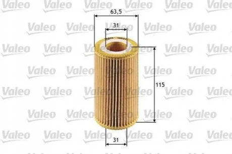 Фільтр масла VALEO 586524