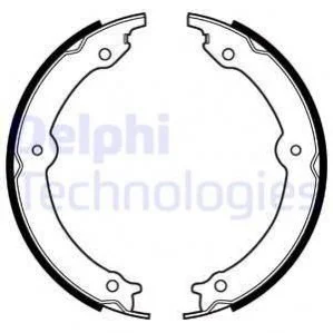 Гальмівні колодки, барабанні DELPHI LS2152 (фото 1)