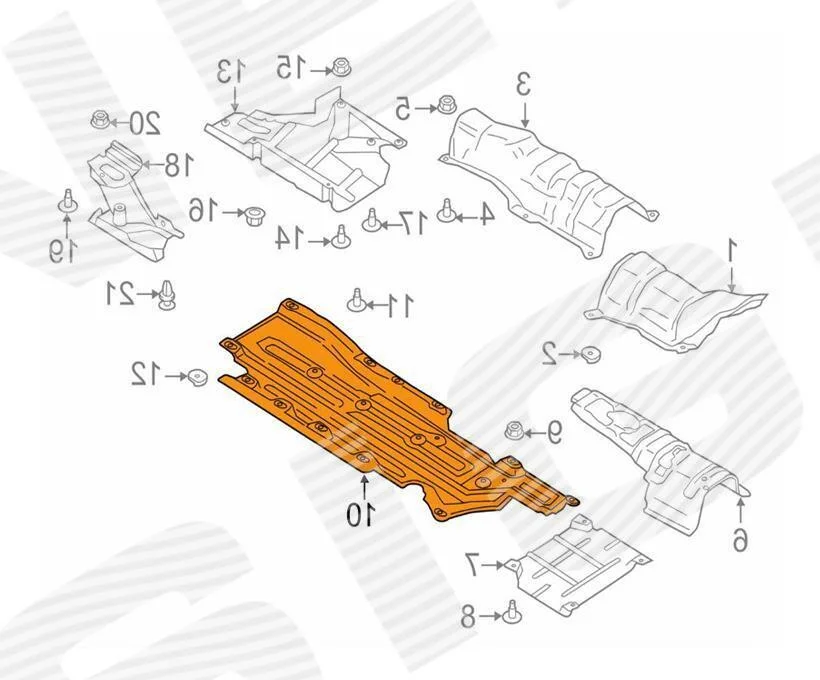 ЗАЩИТА ДНИЩА SIGNEDA PFD99304AR (фото 1)