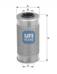 Фільтр масла UFI 2552900