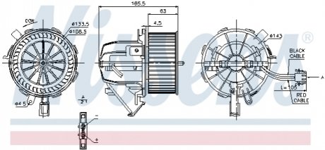 DMUCHAWA RHD NISSENS 87075