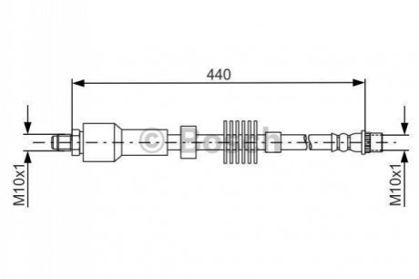 Шлангопровод BOSCH 1987481688