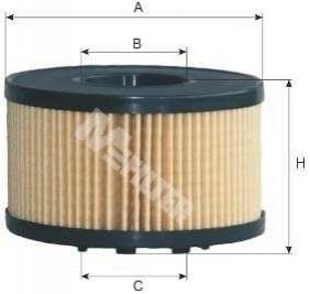 Фільтр масла M-FILTER TE624