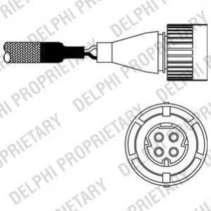Лямбда-зонд DELPHI ES1025412B1 (фото 1)