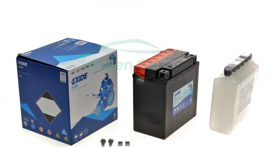 Аккумулятор EXIDE ETX9CBS (фото 1)
