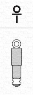 Амортизатор задн Лів/Прав OPEL ASTRA F, ASTRA F CLASSIC, ASTRA F/KOMBI, KADETT D, KADETT E 1.2-2.0 08.79-01.05 MAGNETI MARELLI 351886070000