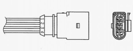 Лямбда-зонд NGK 0050