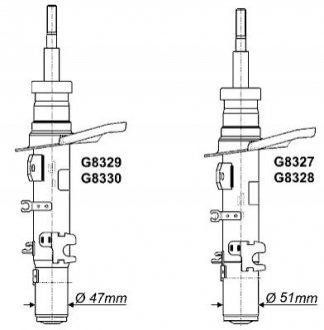 AMORTYZATOR MONROE G8330