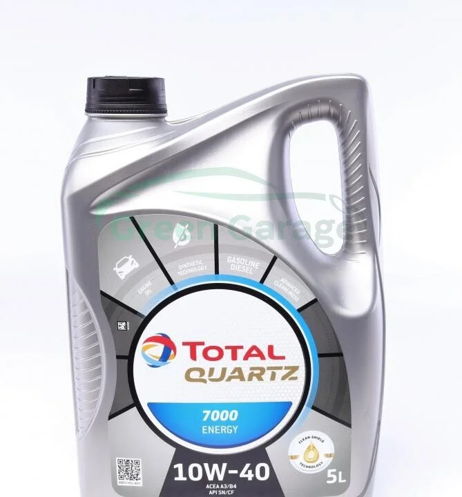 Масло моторне Total Quartz Energy 7000 10W40 5L (нумерація UA) (ACEA A3/B4 API SL/CFMB 229.1 VW 501.01/505.00) TOTAL 214114 (фото 1)