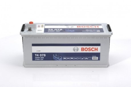 Акумулятор 12В/170Аг/1000А/44,2кг BOSCH 0092T40780