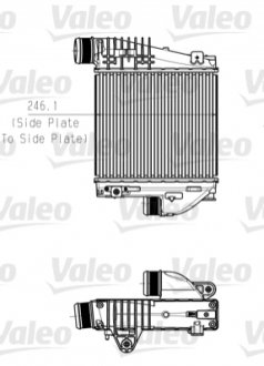 Інтеркулер VALEO 818290