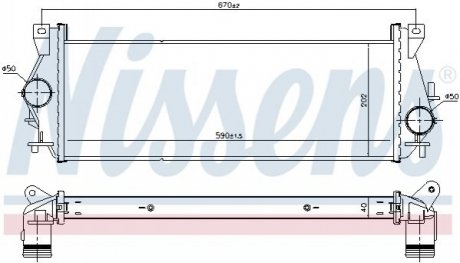 Інтеркулер NISSENS 96199