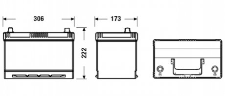 Акумулятор EXIDE EB954