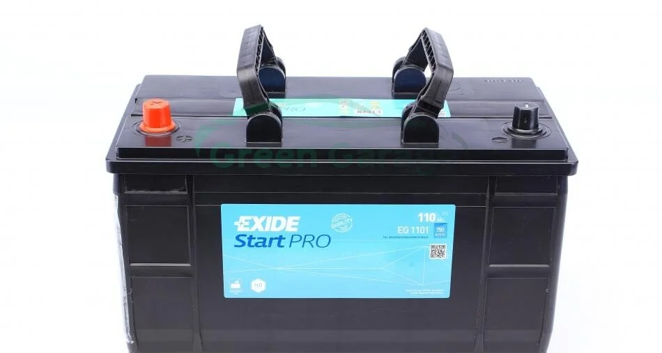 Акумулятор 110Ah-12v Exide Start PRO (349х175х235), L, EN750 EXIDE EG1101 (фото 1)