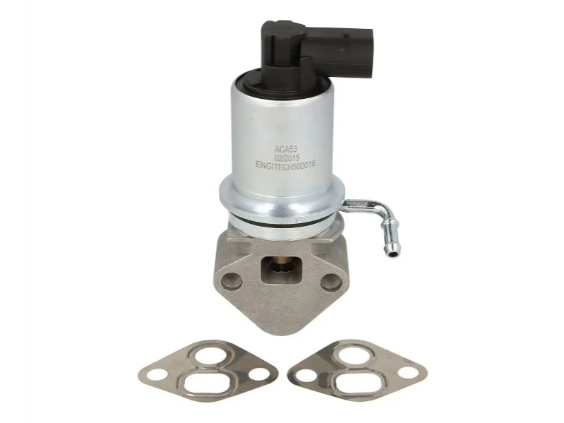 Клапан EGR AUDI A2 SEAT AROSA, CORDOBA, CORDOBA VARIO, IBIZA II, IBIZA III, INCA, LEON, TOLEDO II SKODA FABIA I, OCTAVIA I, OCTAVIA II VW BORA, BORA I, CADDY II 1.0/1.4/1.6 11.95-04.12 ENGITECH ENT500016 (фото 1)
