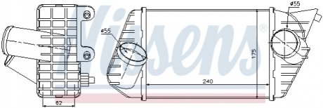 Інтеркулер NISSENS 96700