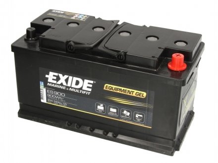 Аккумулятор 80Аh(900wh)-12v EQUIPMENT GEL (353х175х190),R,EN540 гелевый EXIDE ES900