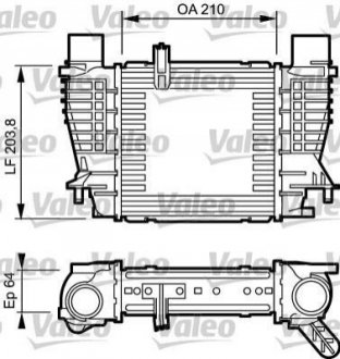 Інтеркулер VALEO 817999